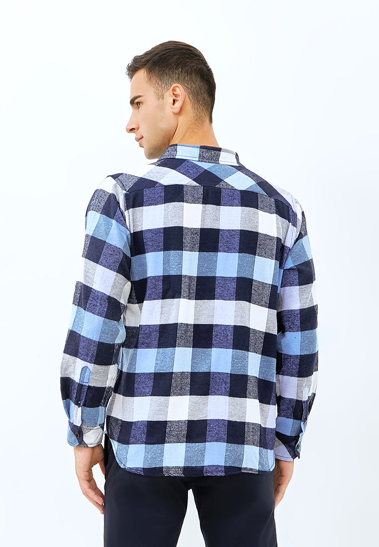 Carvil Kemeja Pria LS CLEVE MULTI COLOR