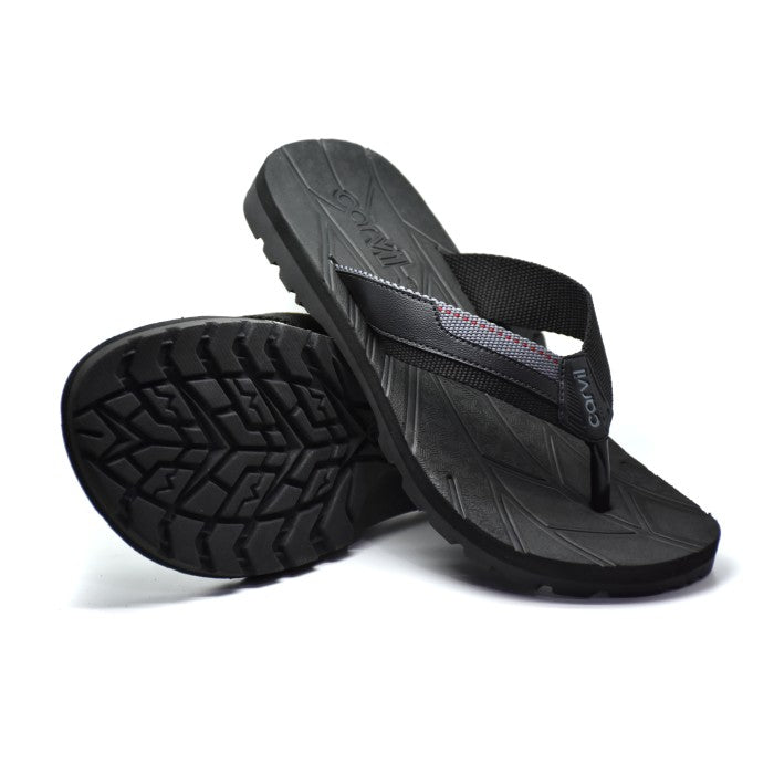 Carvil Sandal Pria GIOVANI M BLACK-GREY