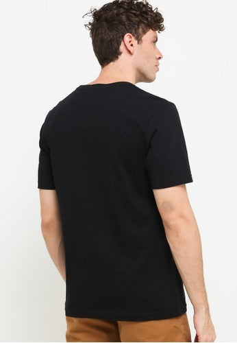 Carvil Tshirt Pria STAMPS-01A BLACK