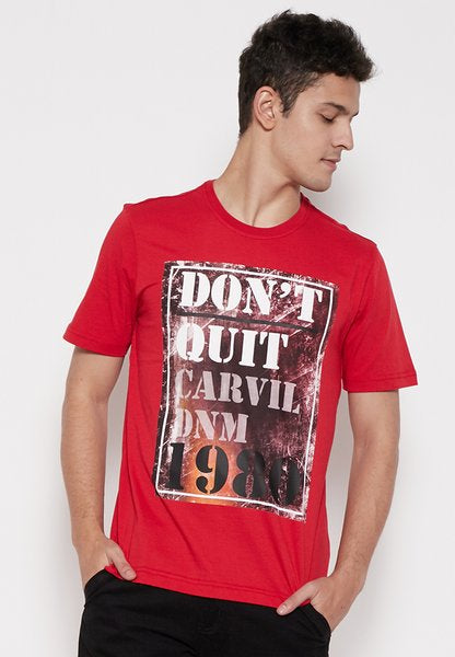 Carvil Tshirt Man DONT QUIT-MRN