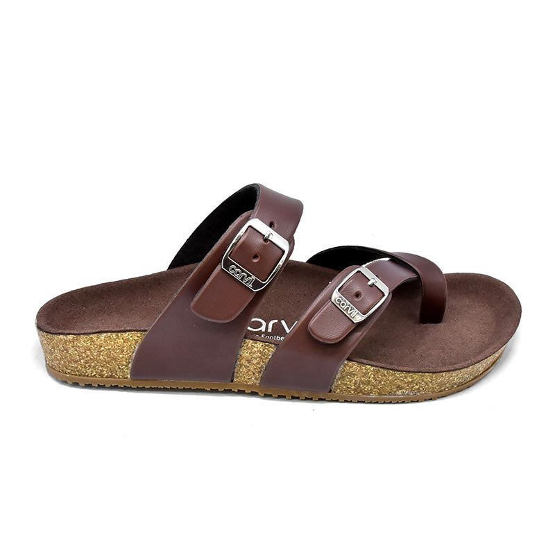 Carvil Sandal Pria BENZO-04 M BROWN