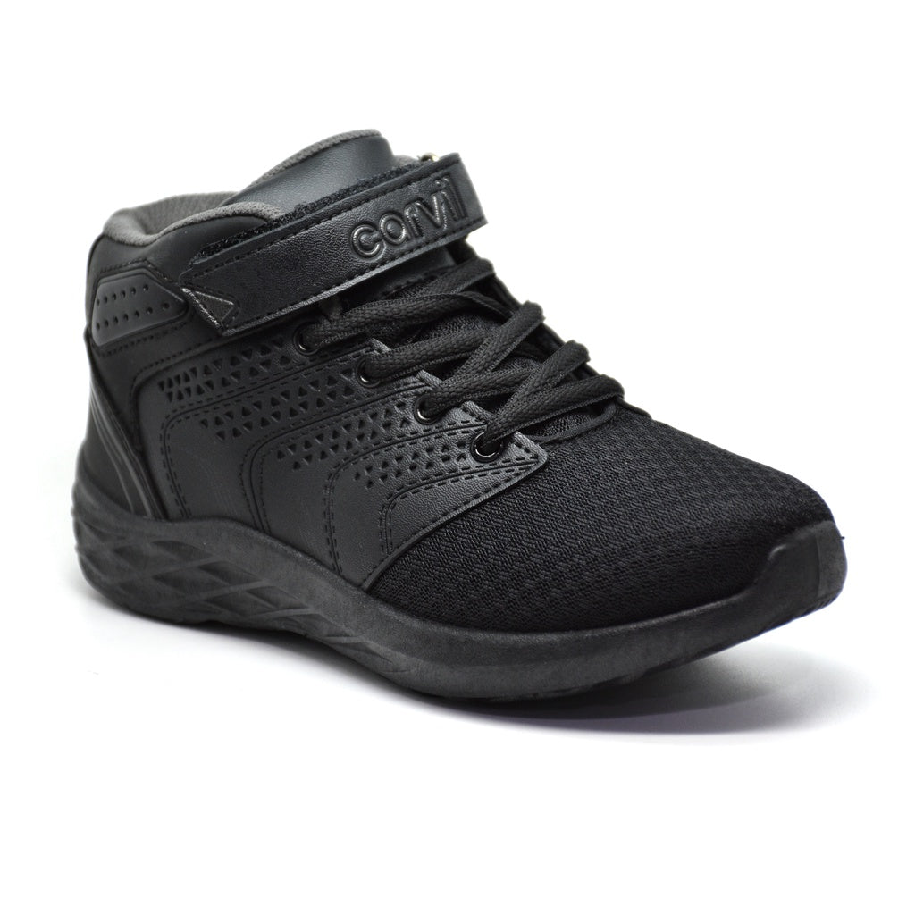 Carvil Sepatu Anak Dragomit-C Black/Black