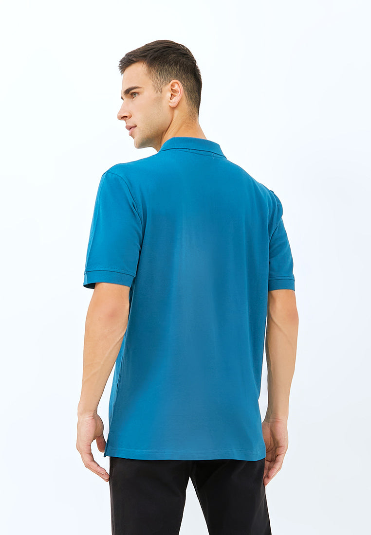 Carvil Polo Man PIQUE-TEA BLUE TEAL