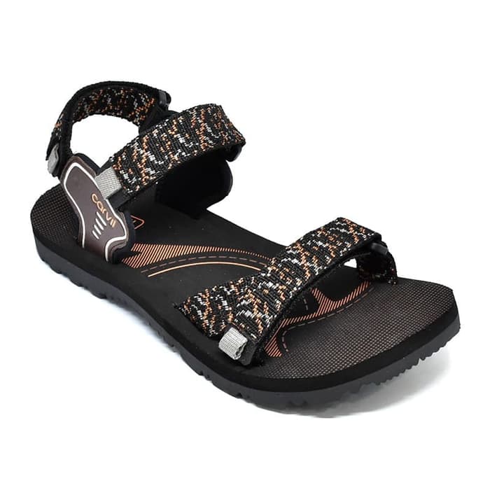 Carvil Sandal Gunung Pria WIJAYA-GM BLACK/BROWN