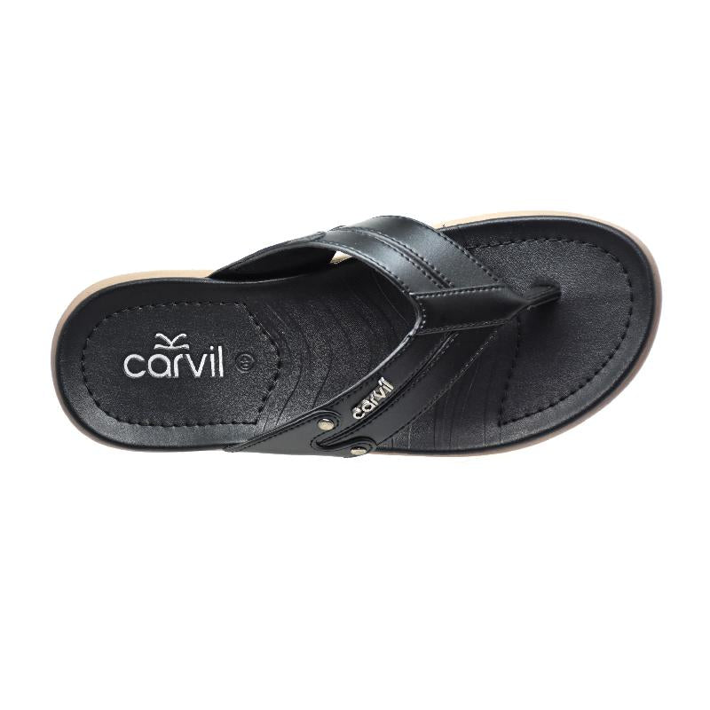 Carvil Sandal Pria TERANO-01 M BLACK