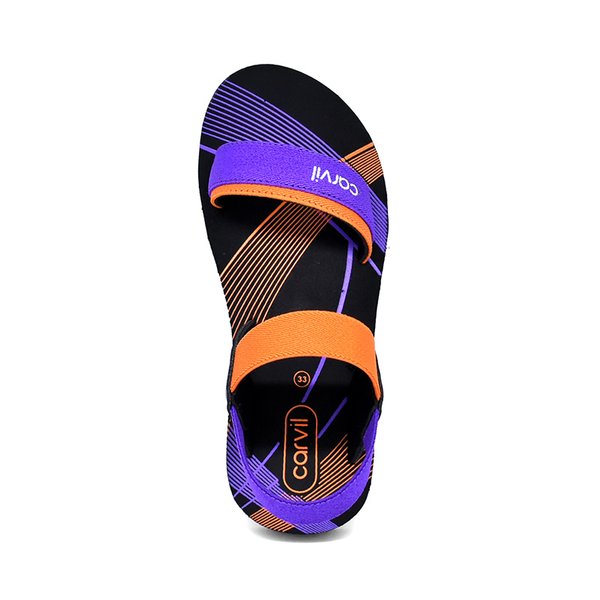 Carvil Sandal Anak MOMO-02 TW PURPLE/ORANGE