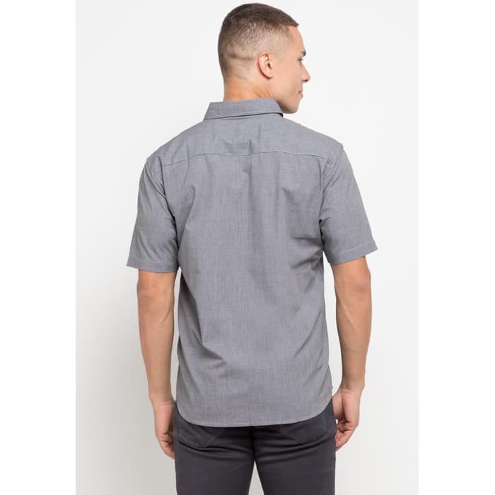 Carvil Kemeja Pria DENHAM-BLACK