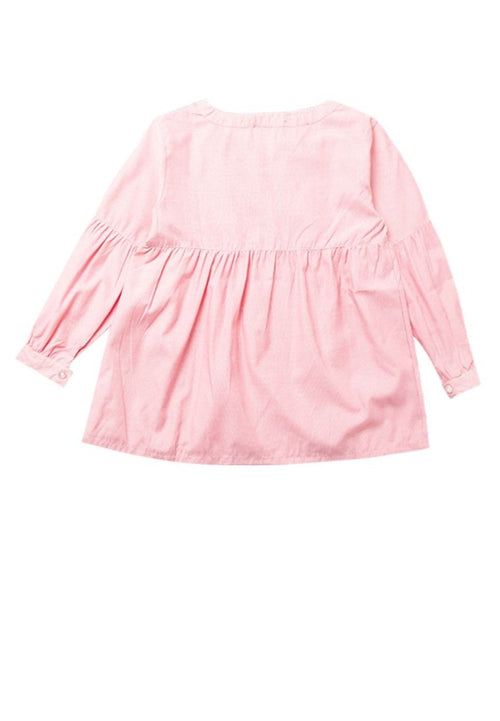 Carvil Blouse Anak VIVE - RD PINK