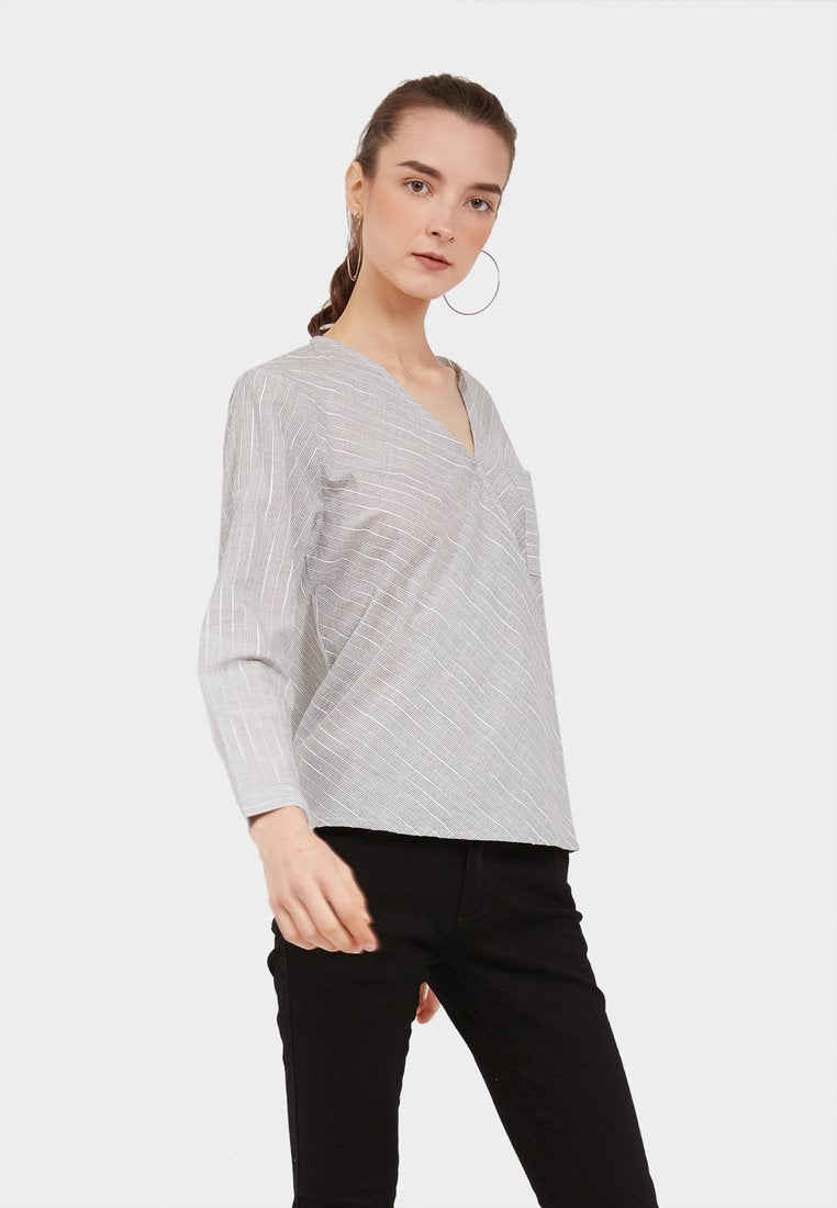 Carvil Kemeja Wanita JENNY-GRY GREY