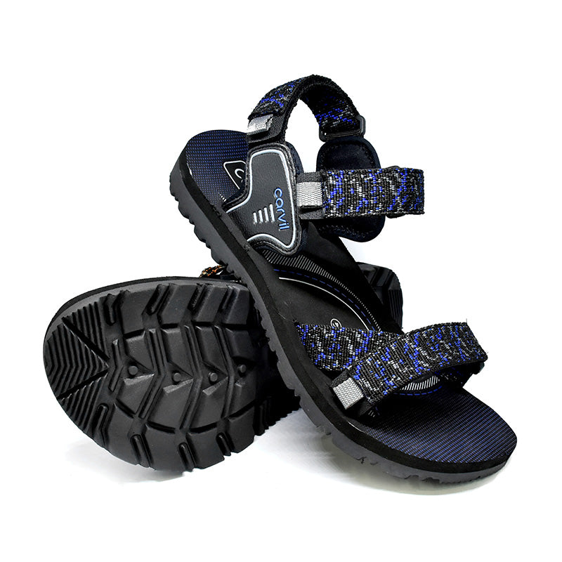 Carvil Sandal Gunung Pria WIJAYA-GM BLACK/NAVY
