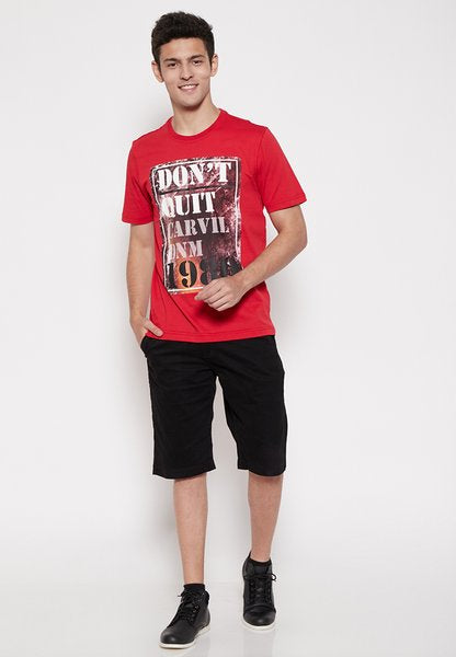 Carvil Tshirt Man DONT QUIT-MRN