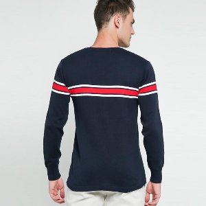 Carvil Kemeja Sweater Pria CIRO NAVY