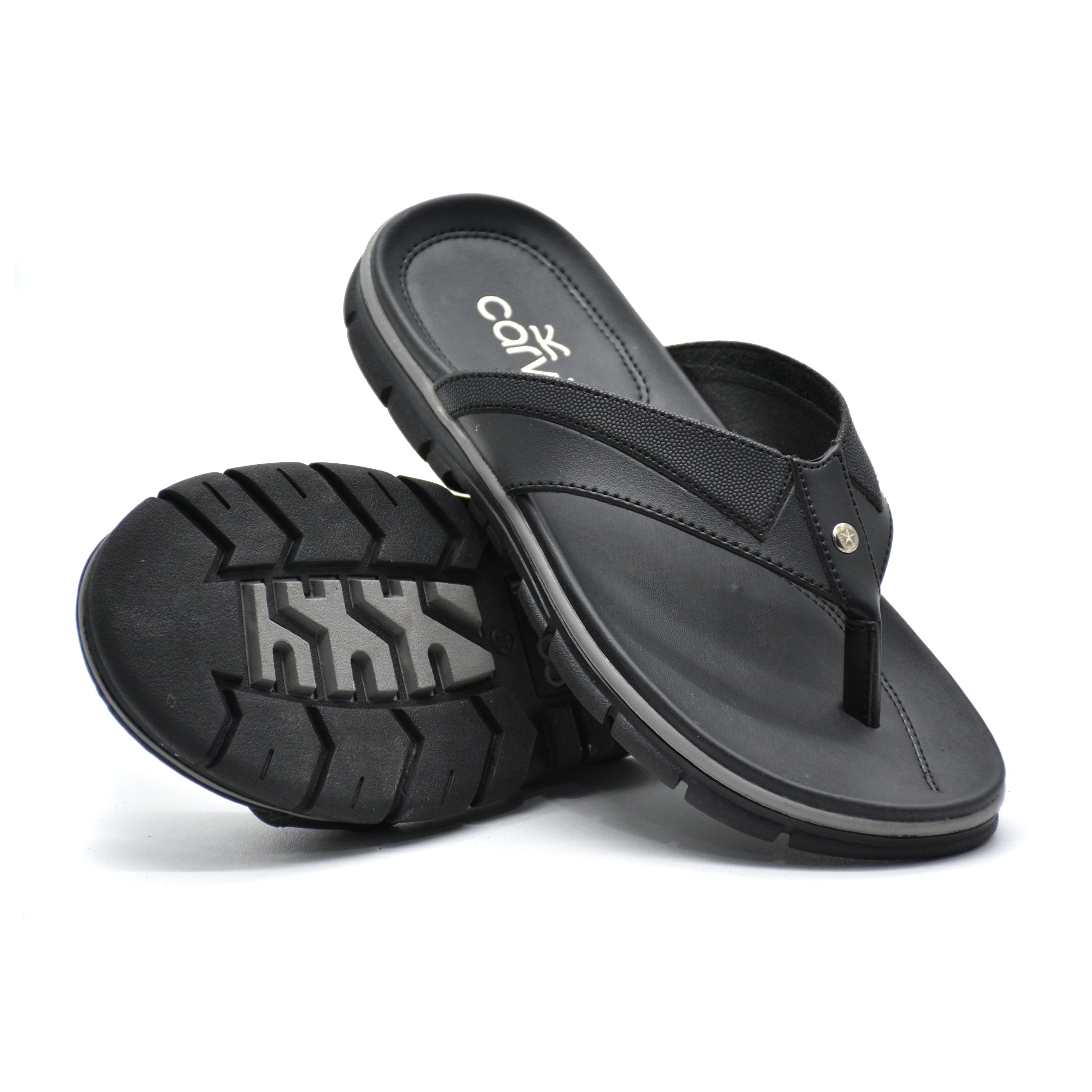 Carvil Sandal Pria LEWSON-01 M BLACK