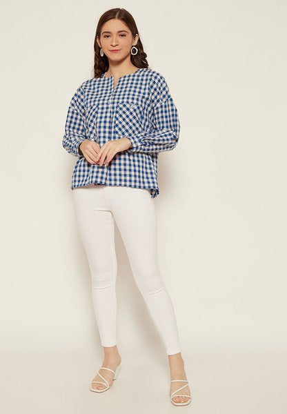 CARVIL Kemeja Blouse Ladies AMELIA-NVI