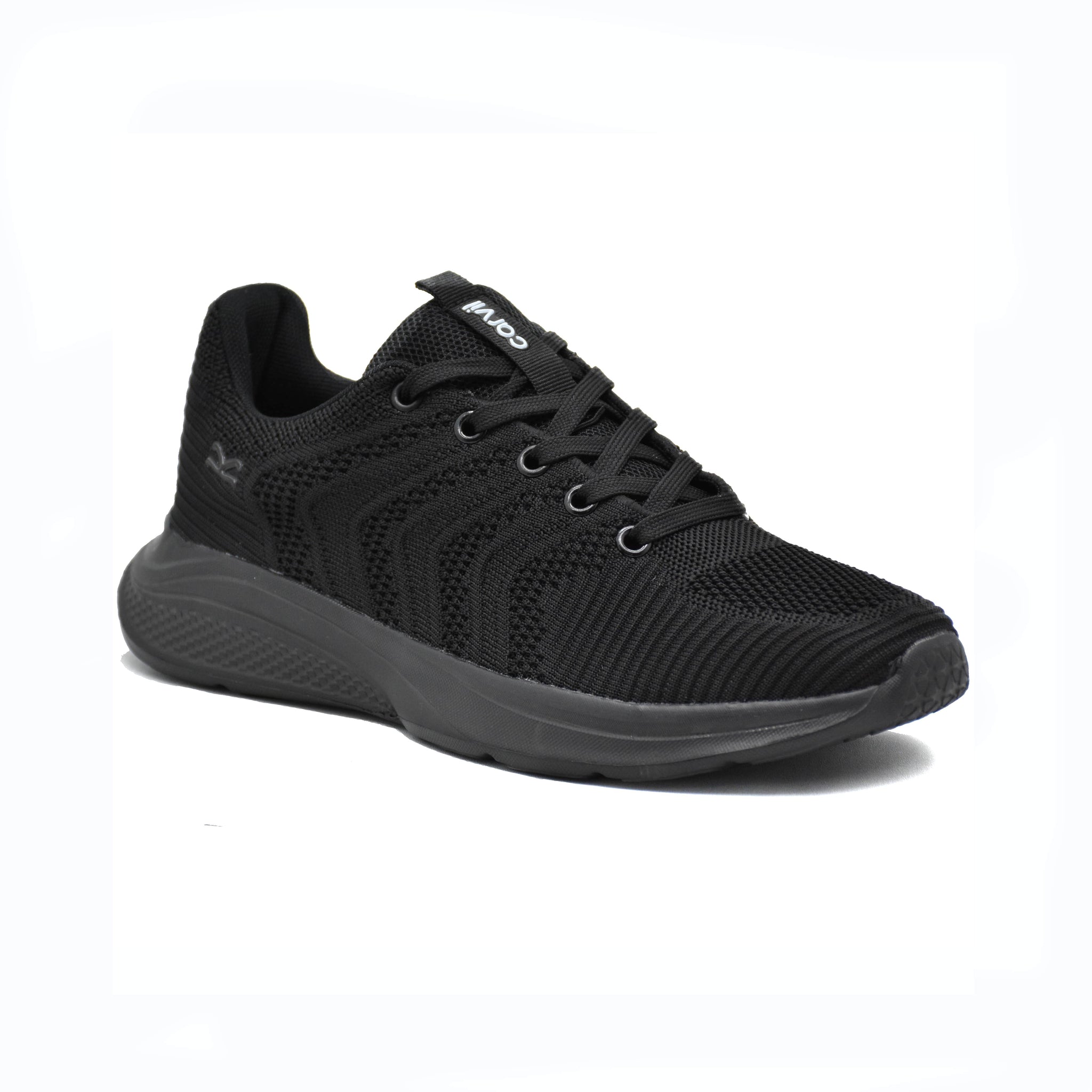 Carvil Sepatu Pria SYLVESTER-SM BLACK/BLACK