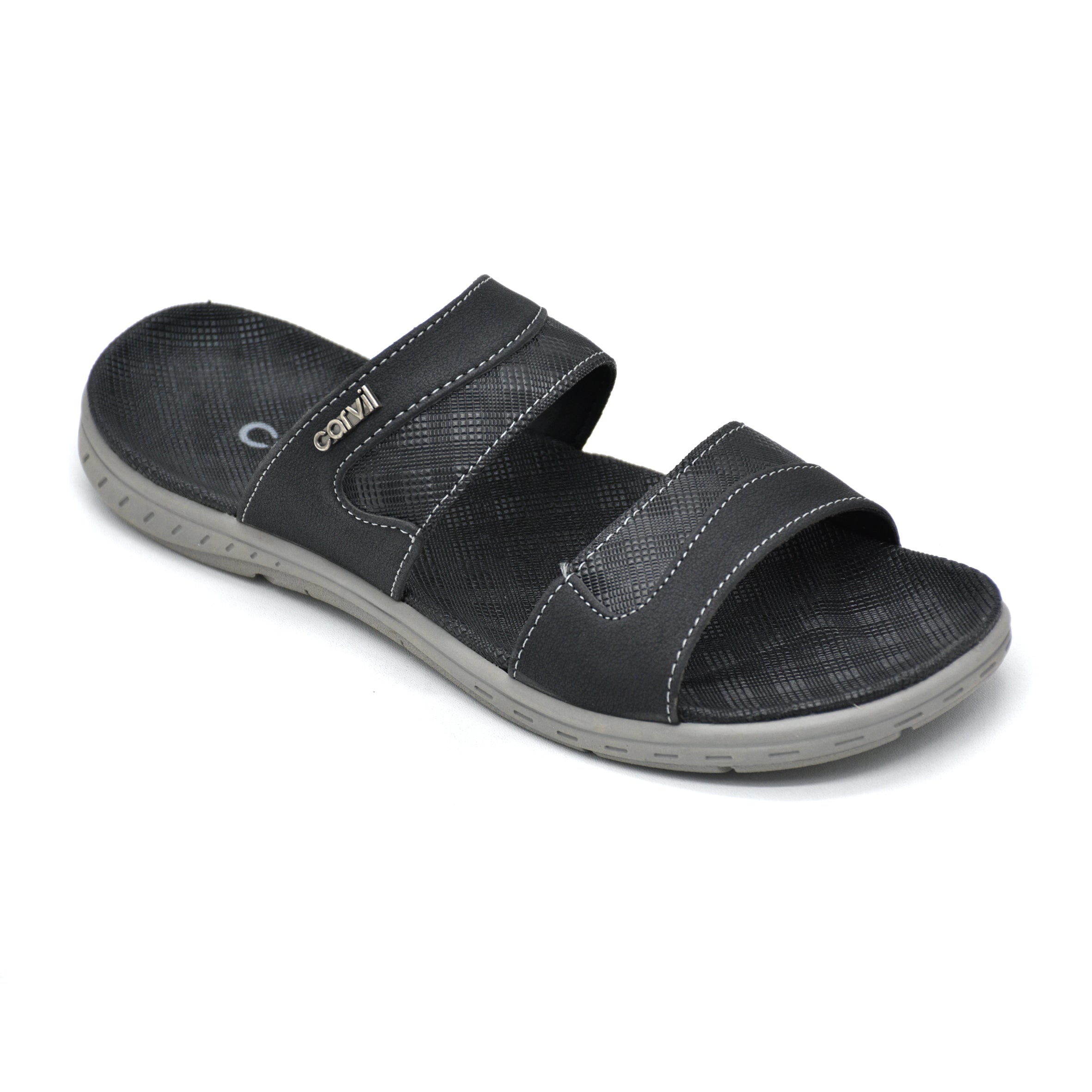 Carvil Sandal Pria ALAN-02 M BLACK