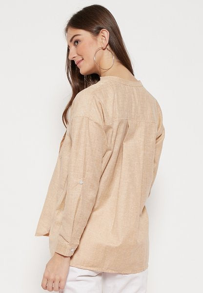Carvil Kemeja Blouse Wanita JANIRA-YLW