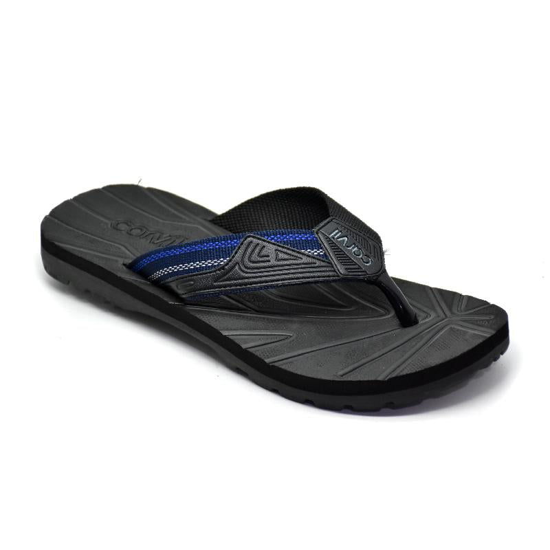 Carvil Sandal Pria ADDIANT-M Black-Navy  44
