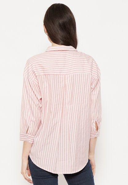 Carvil Kemeja Blouse Ladies FARANISA-RED
