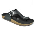 Carvil Sandal Footbed Pria BENZO-01M BLACK/BLACK