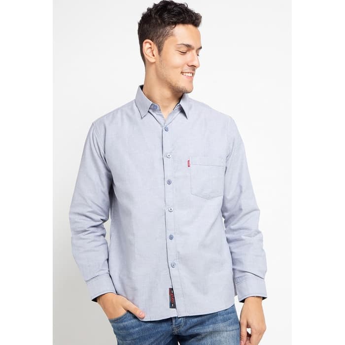 Carvil Kemeja Pria AZURA-BLU - XL