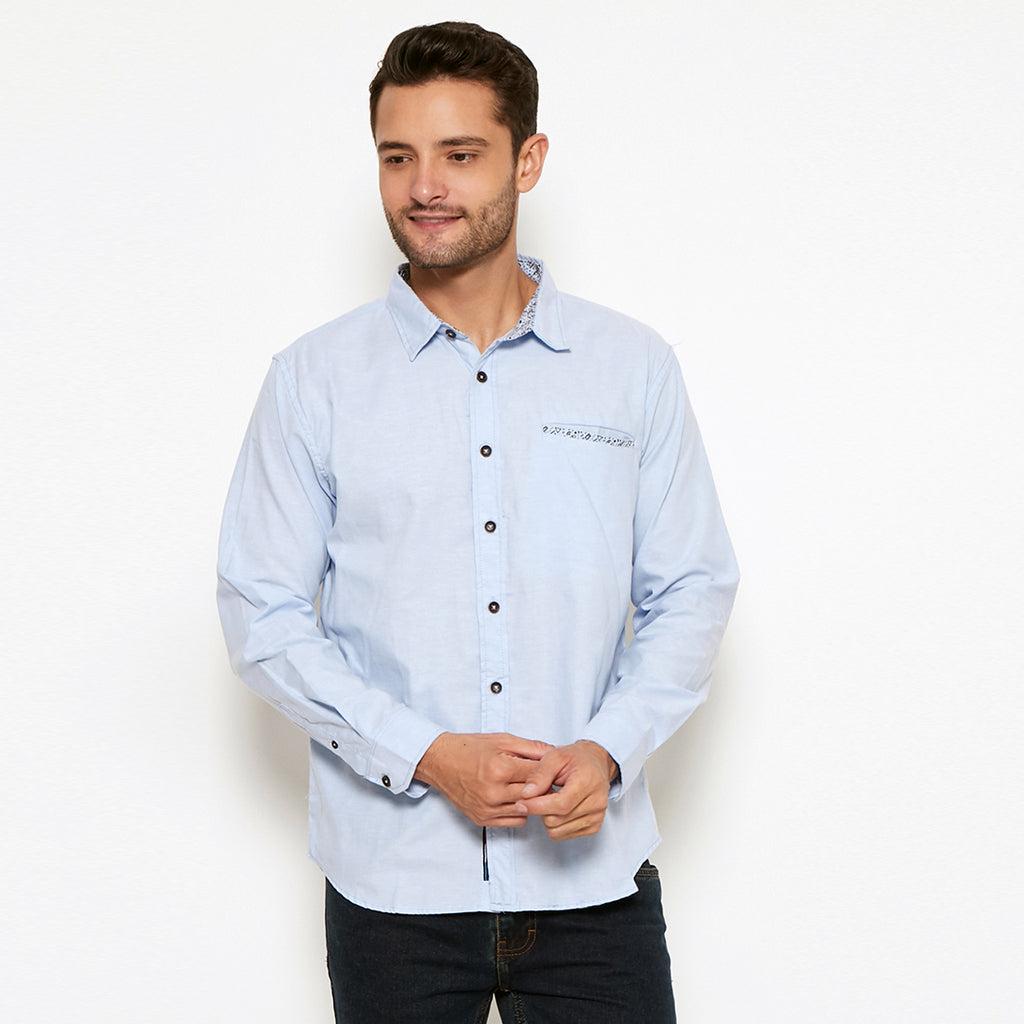 Carvil Kemeja Pria ALDAIR-BLU BLUE