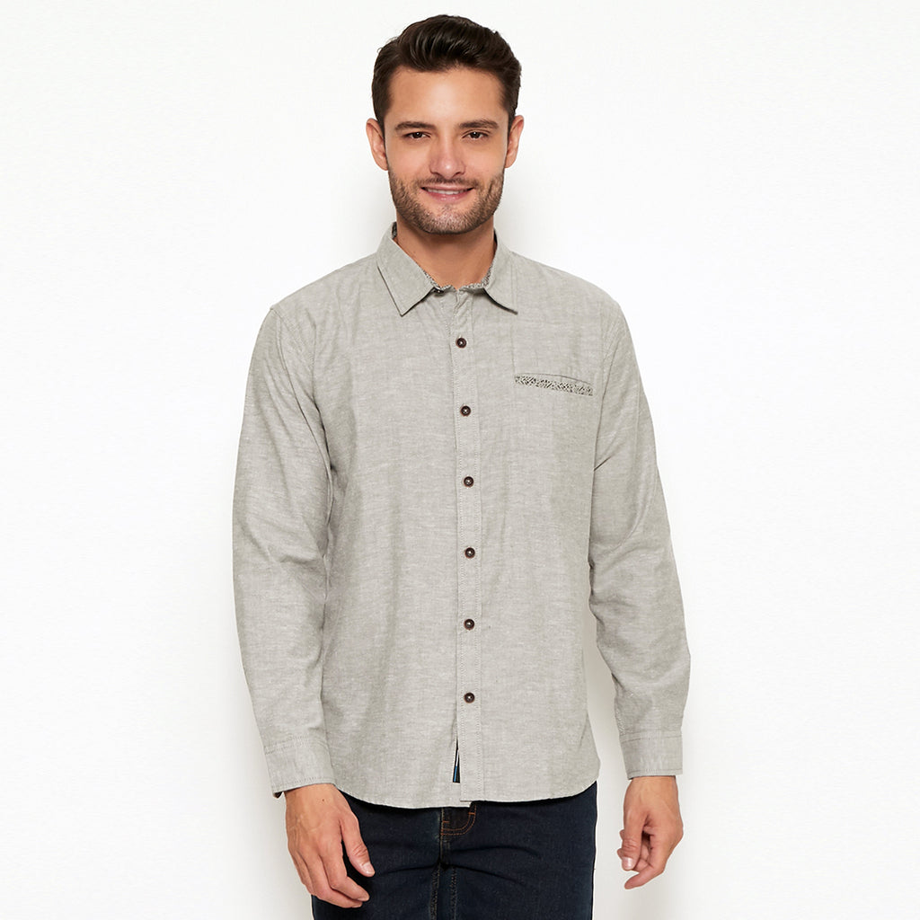 Carvil Kemeja Pria ALDAIR-GRY GREY