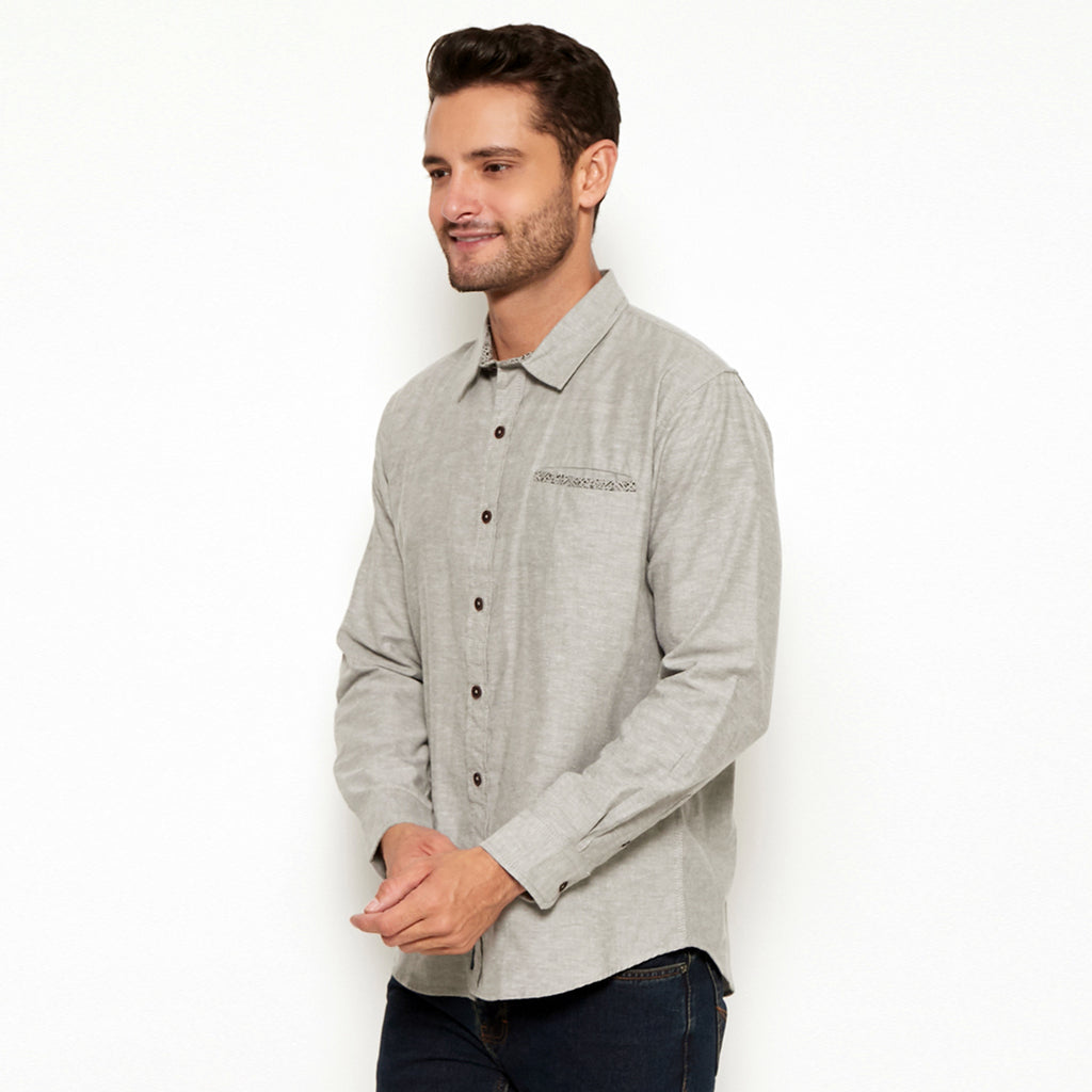 Carvil Kemeja Pria ALDAIR-GRY GREY
