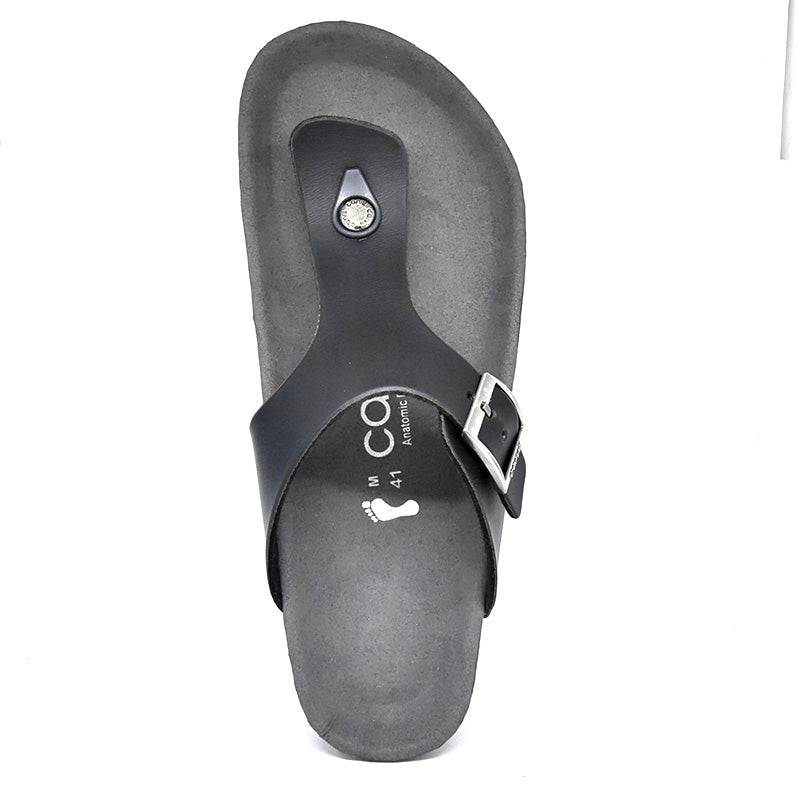 Carvil Footbed Pria BENZO-01M BLACK