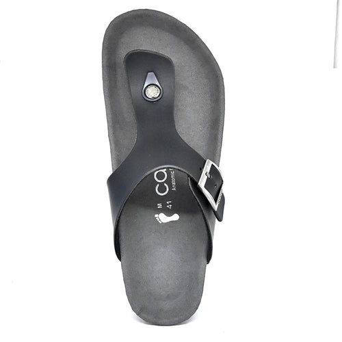 Carvil Footbed Pria BENZO-01M BLACK