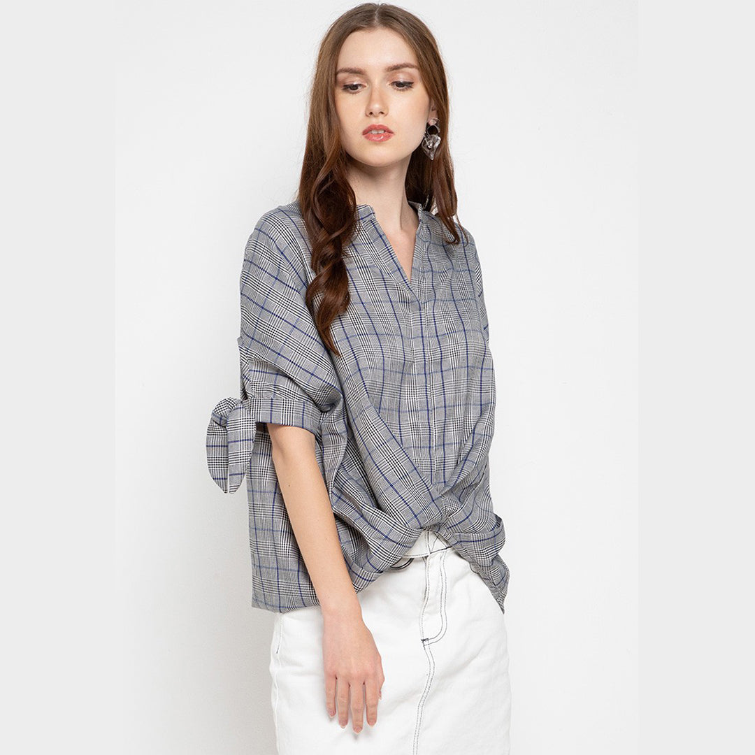 Carvil Blouse Wanita BRIDGET - BLACK