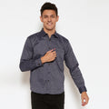 Carvil Kemeja Pria BRONSON-NVI NAVY
