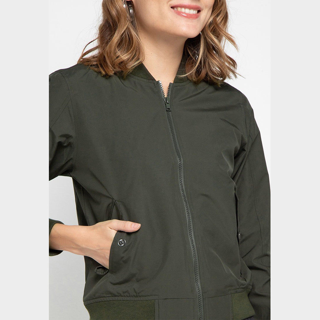 Carvil Jaket Wanita CHIARA-OLI OLIVE
