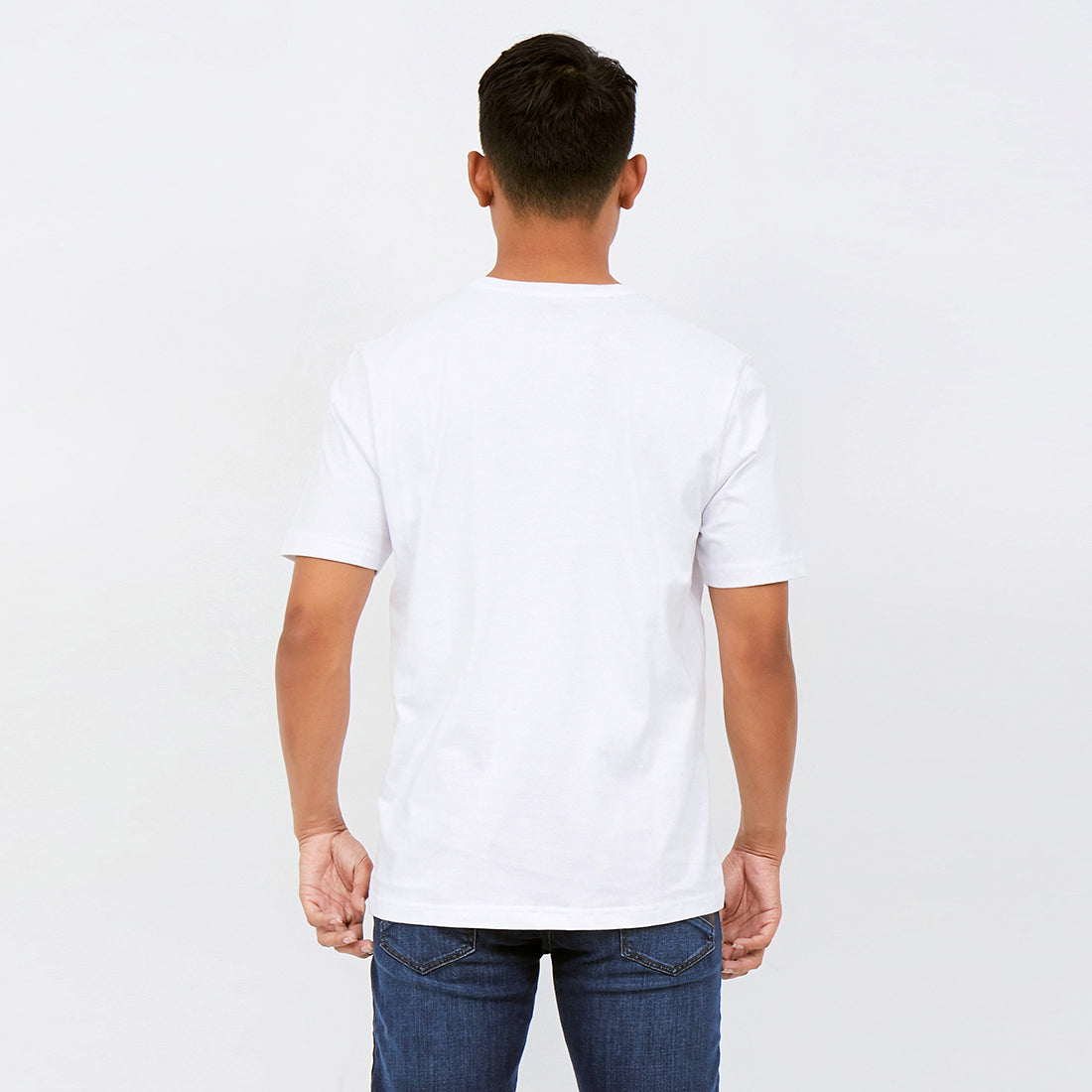 Carvil Tshirt Pria CUBE-WHT WHITE