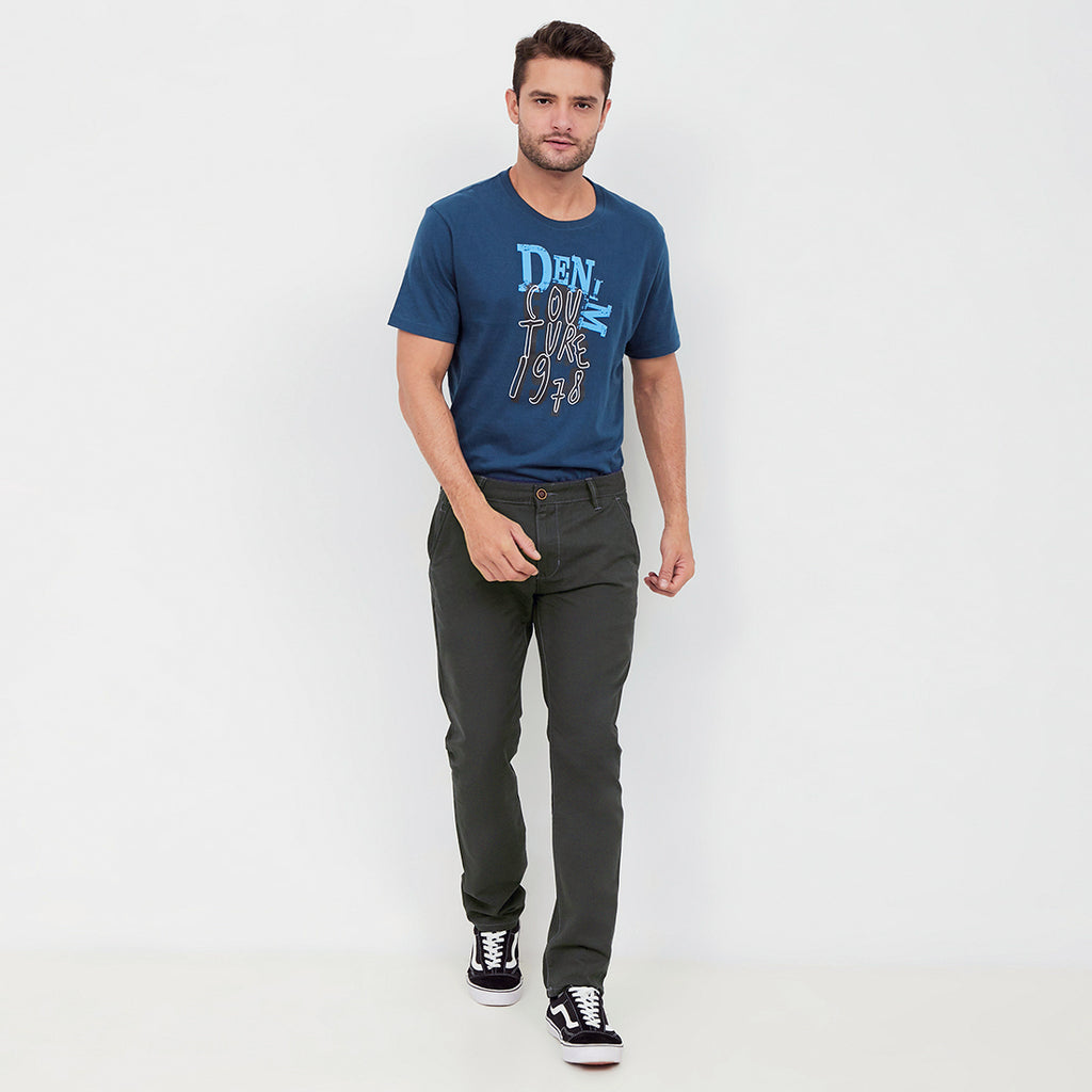 Carvil Chinos Pria DAMEO-GRY GREY