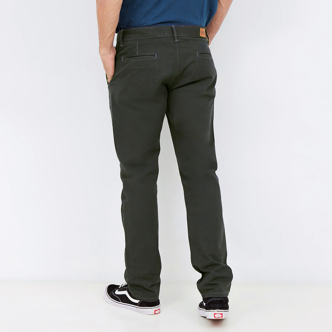Carvil Chinos Pria DAMEO-GRY GREY
