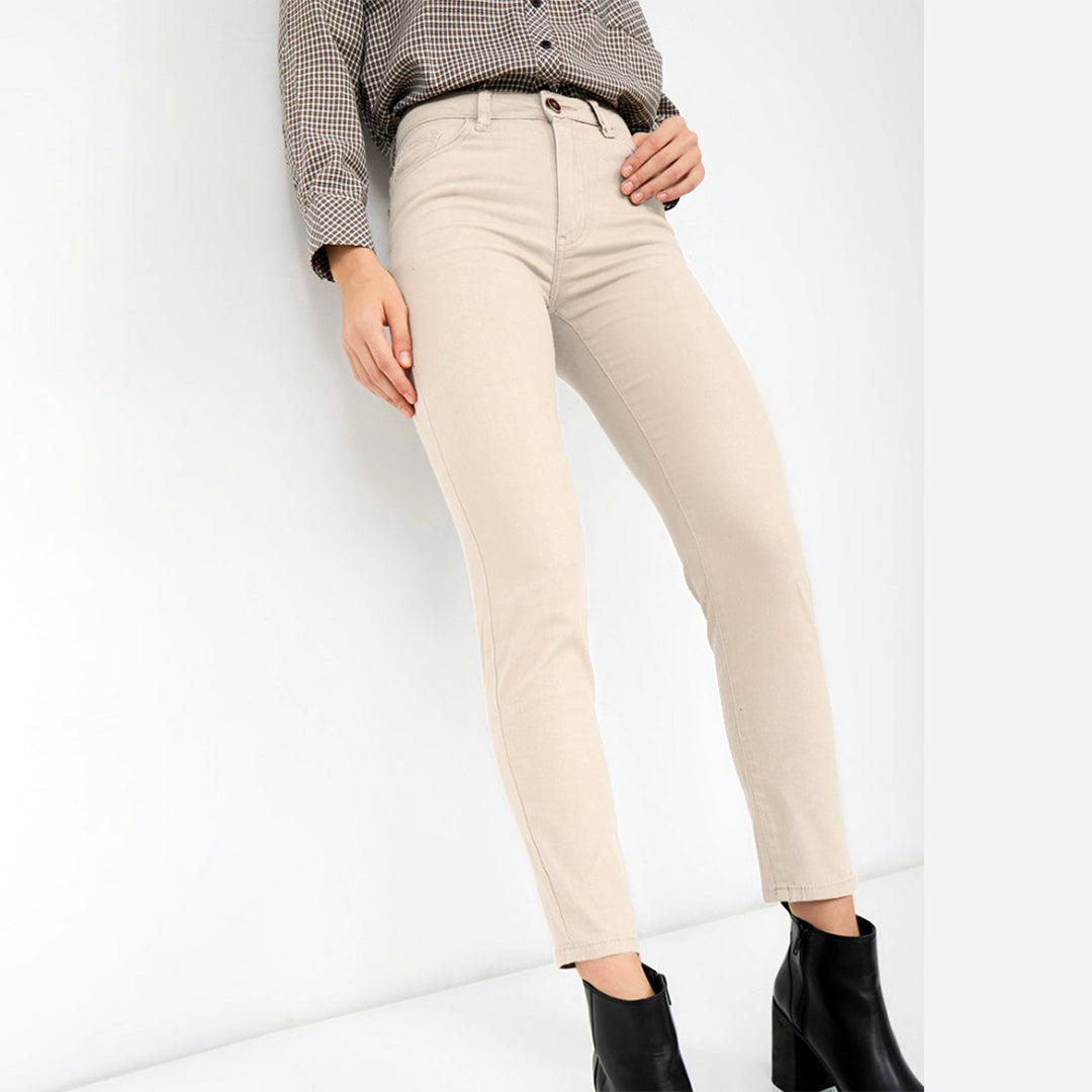 Carvil Chinos Wanita DYGTA-CRM CREAM