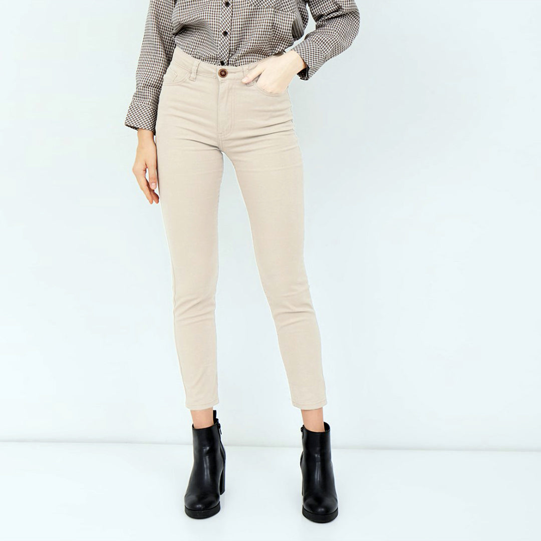 Carvil Chinos Wanita DYGTA-CRM CREAM