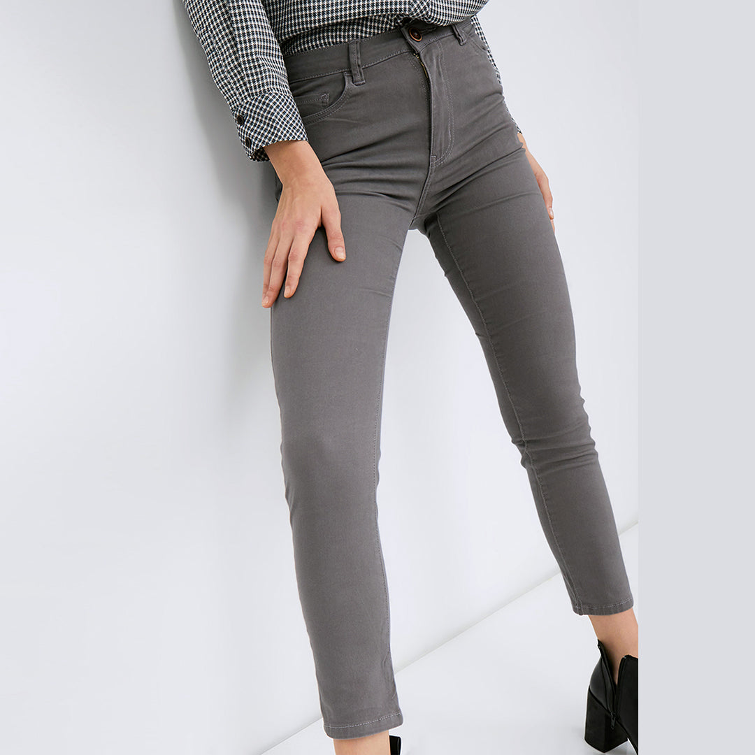 Carvil Chinos Wanita DYGTA-GRY GREY