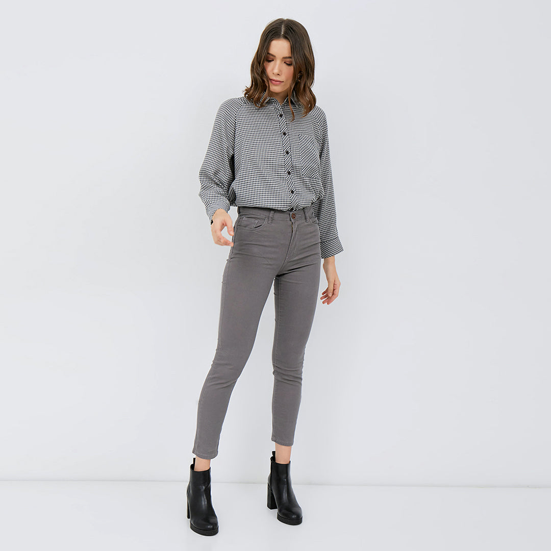 Carvil Chinos Wanita DYGTA-GRY GREY
