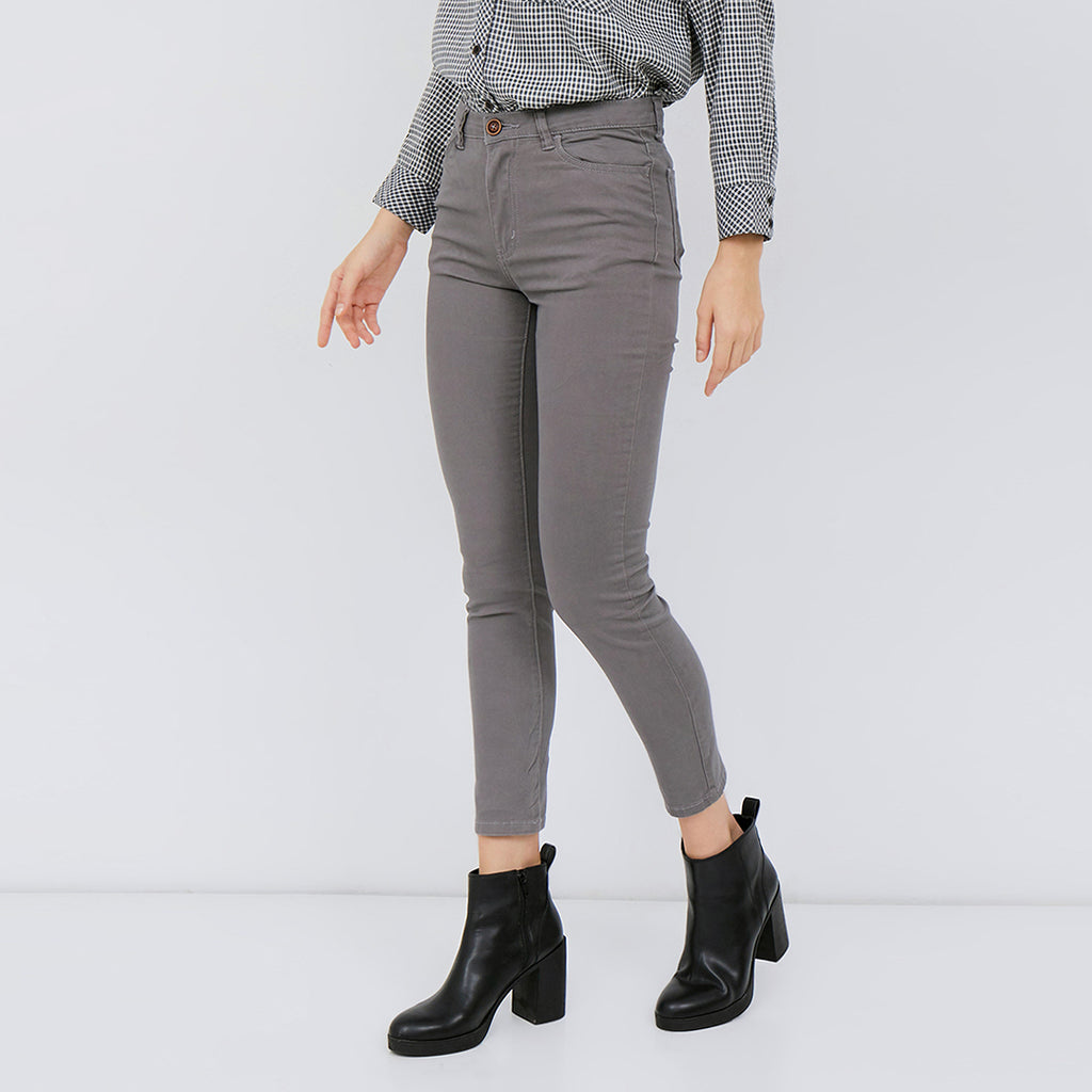 Carvil Chinos Wanita DYGTA-GRY GREY