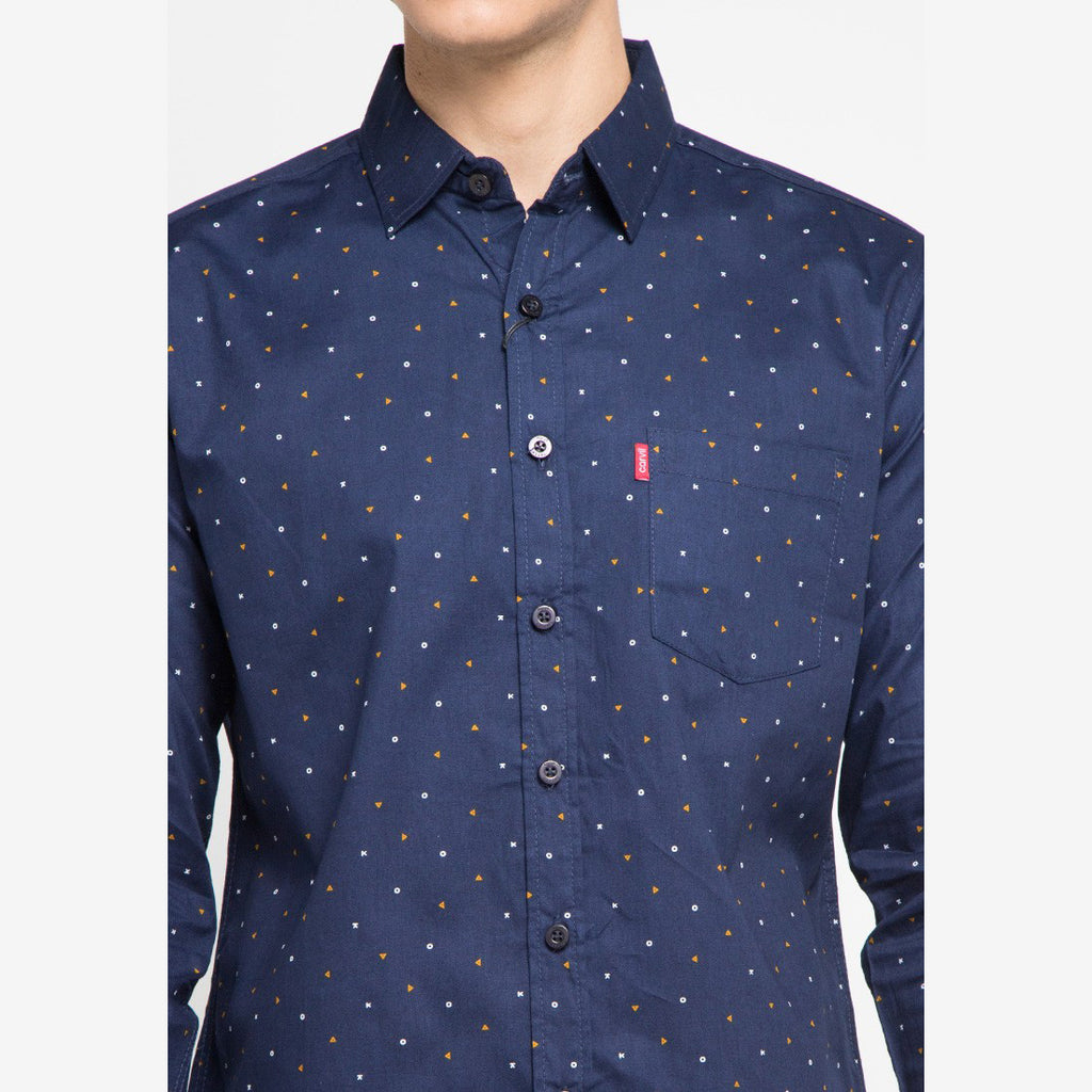 Carvil Kemeja Pria GARREN-NVI NAVY