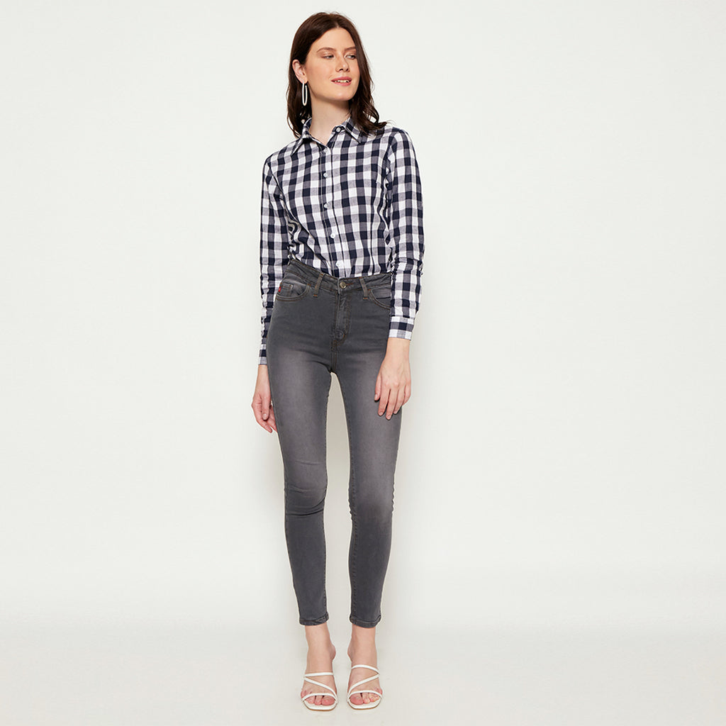 Carvil Jeans Wanita KIRANA-DG DK. GREY
