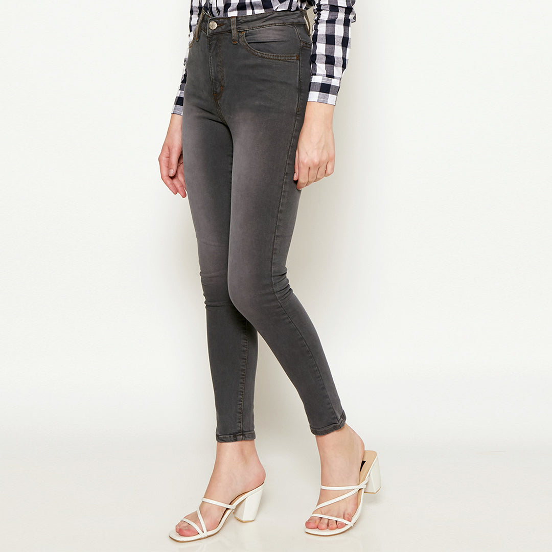 Carvil Jeans Wanita KIRANA-DG DK. GREY