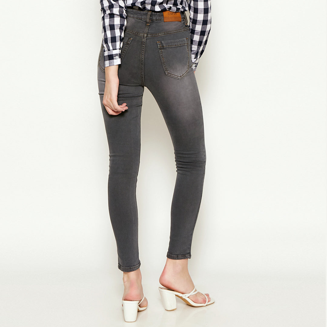 Carvil Jeans Wanita KIRANA-DG DK. GREY