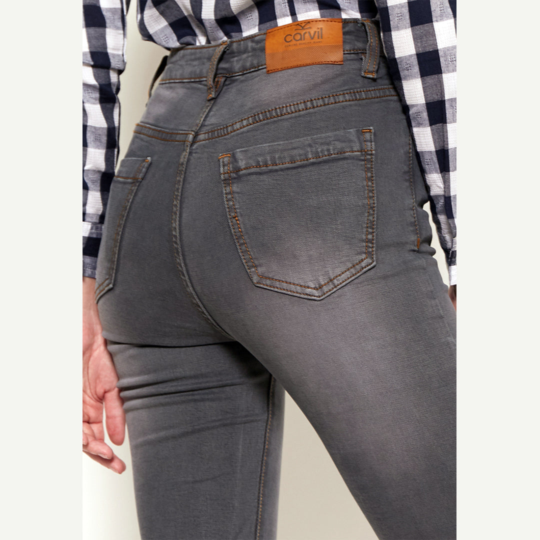 Carvil Jeans Wanita KIRANA-DG DK. GREY