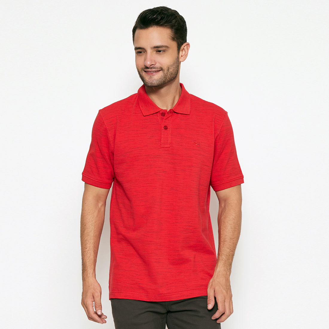 Carvil Polo Pria LAMBO-RED RED