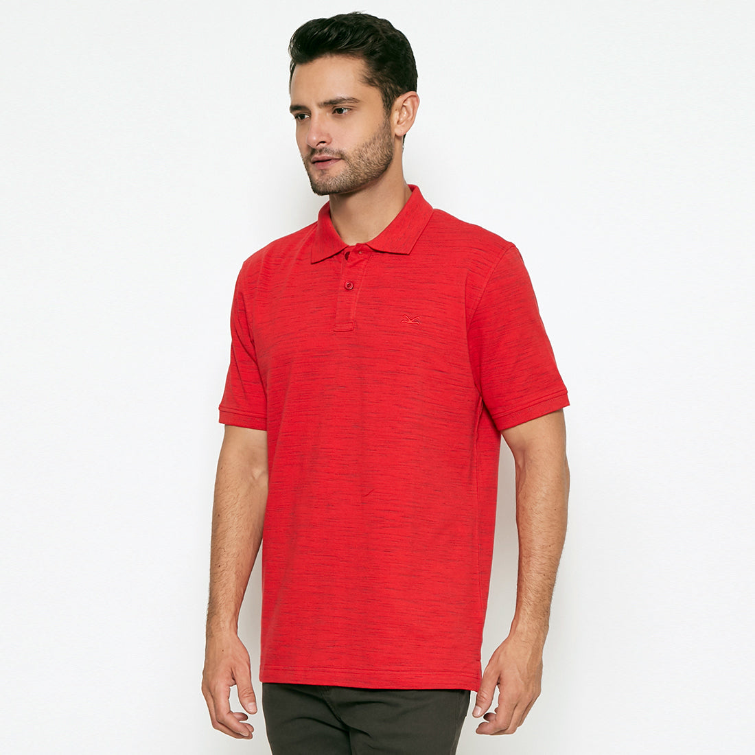 Carvil Polo Pria LAMBO-RED RED