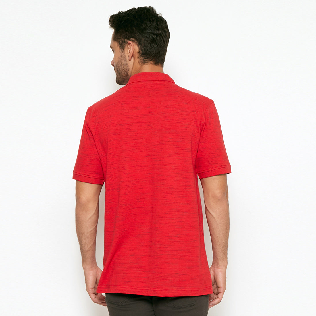 Carvil Polo Pria LAMBO-RED RED