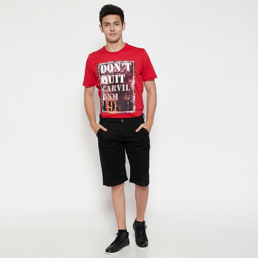 Carvil Celana Bermuda Pria NUNO-BLK